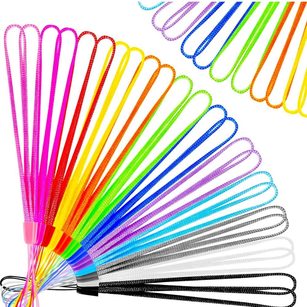 3pk - Pen & Accessory wristlet lanyard - assorted colors - multifunctional phone